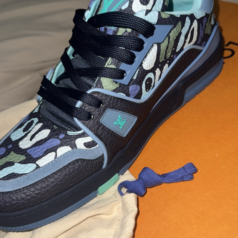 Multicolor Patterned Sneakers